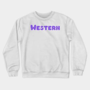 Western Crewneck Sweatshirt